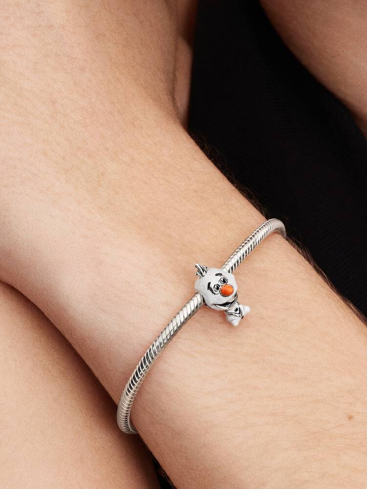Charm Muñeco de Nieve Alegre