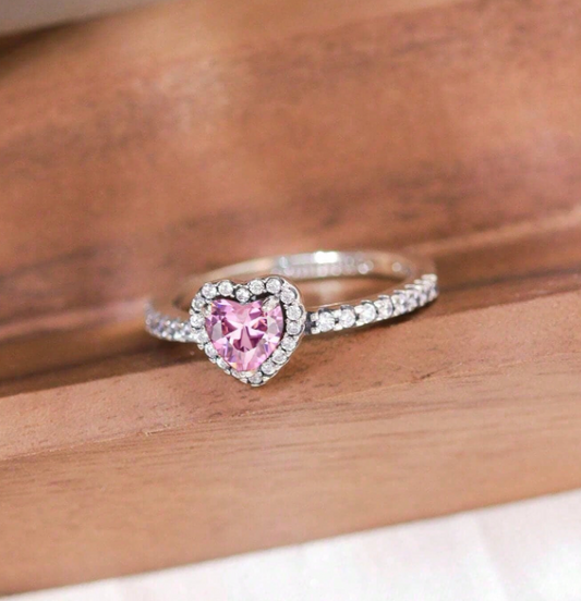 Anillo Pink heart