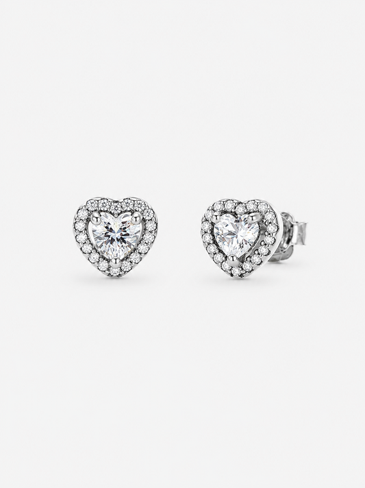 Pendientes Corazón Diamante