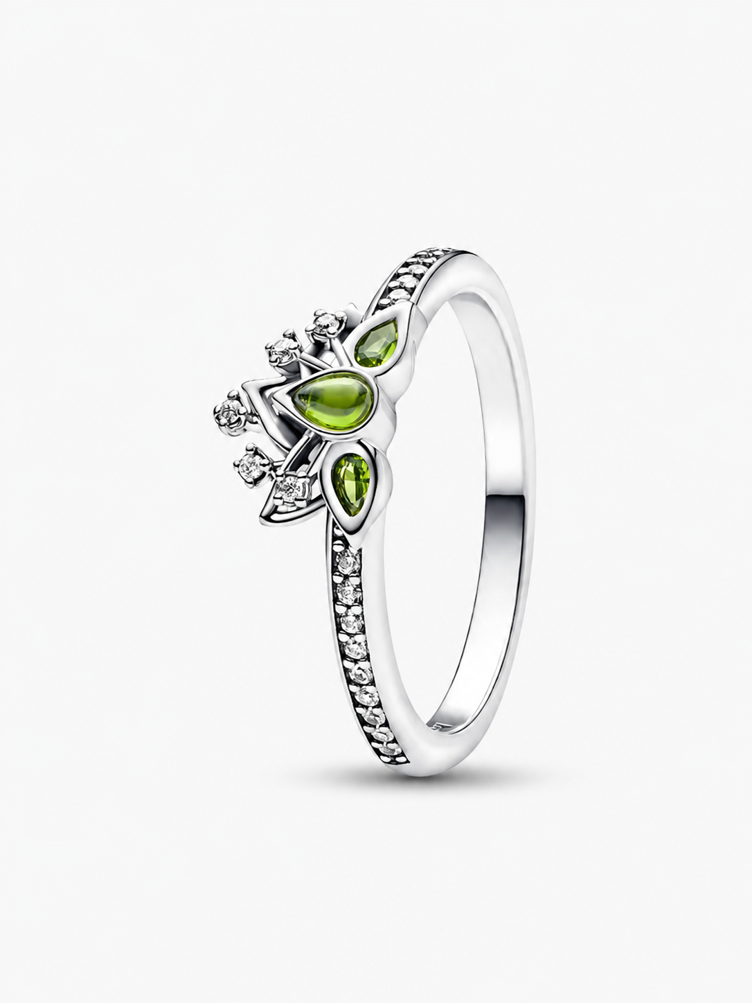Anillo Flor Esmeralda