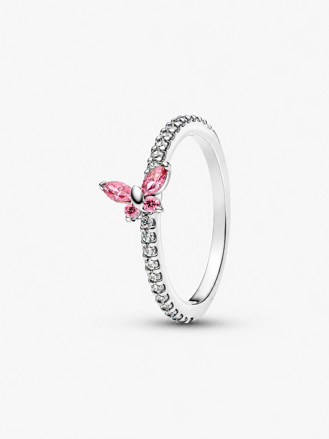 Anillo Mariposa Rosa Encantada