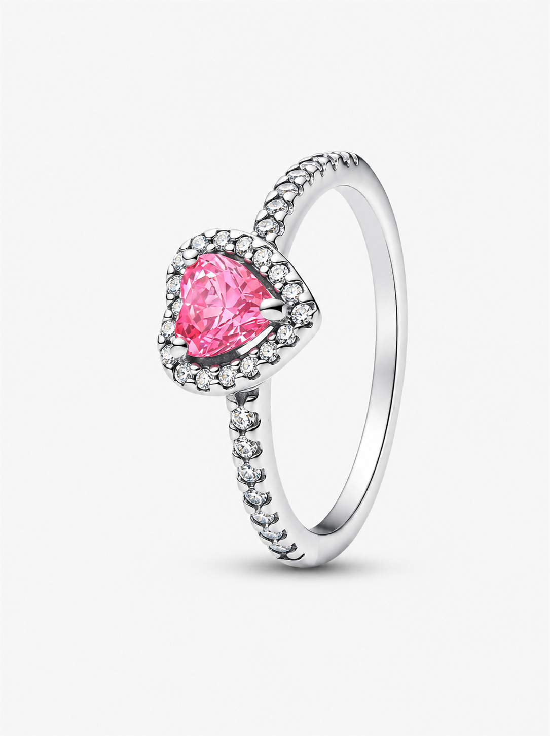 Anillo Corazón Rosa