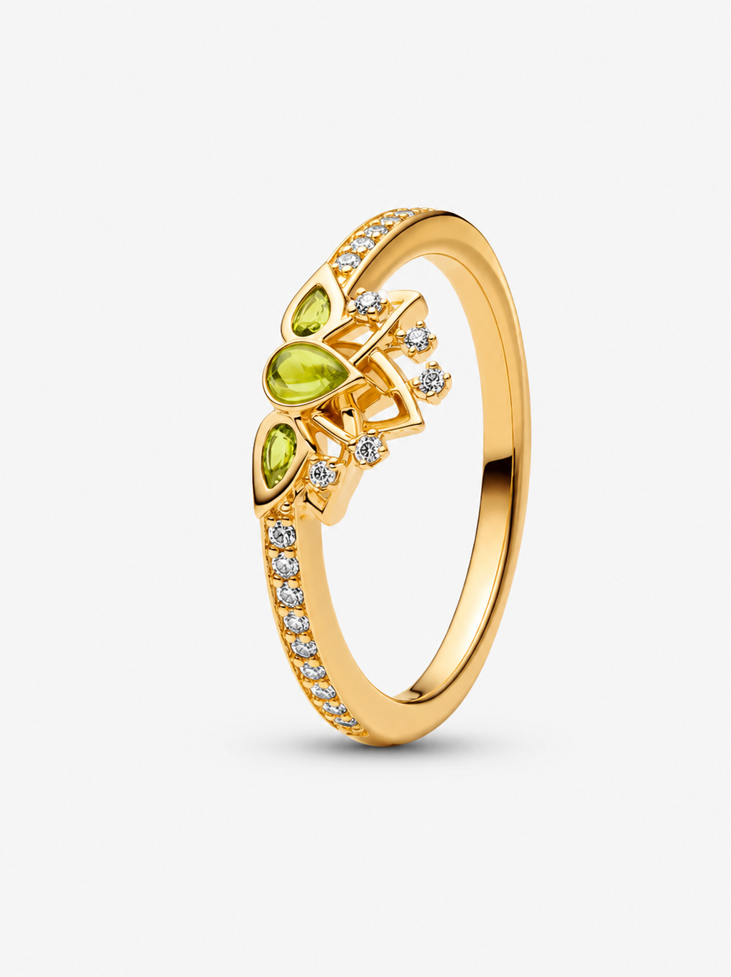 Anillo Flor Esmeralda
