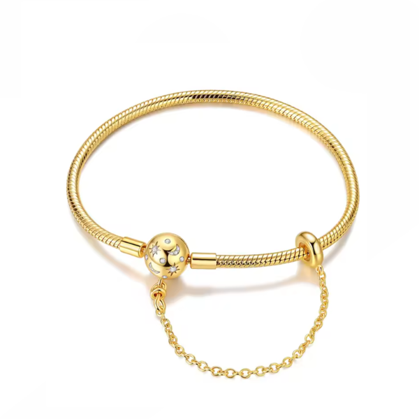 Pulsera Luna Dorada de los Sueños