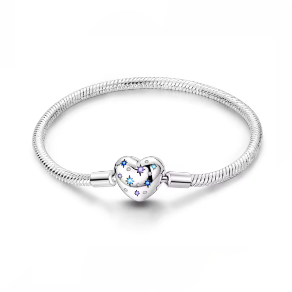 Pulsera Corazón Cielo Estrellado