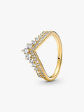 Anillo Corona Real Dorada