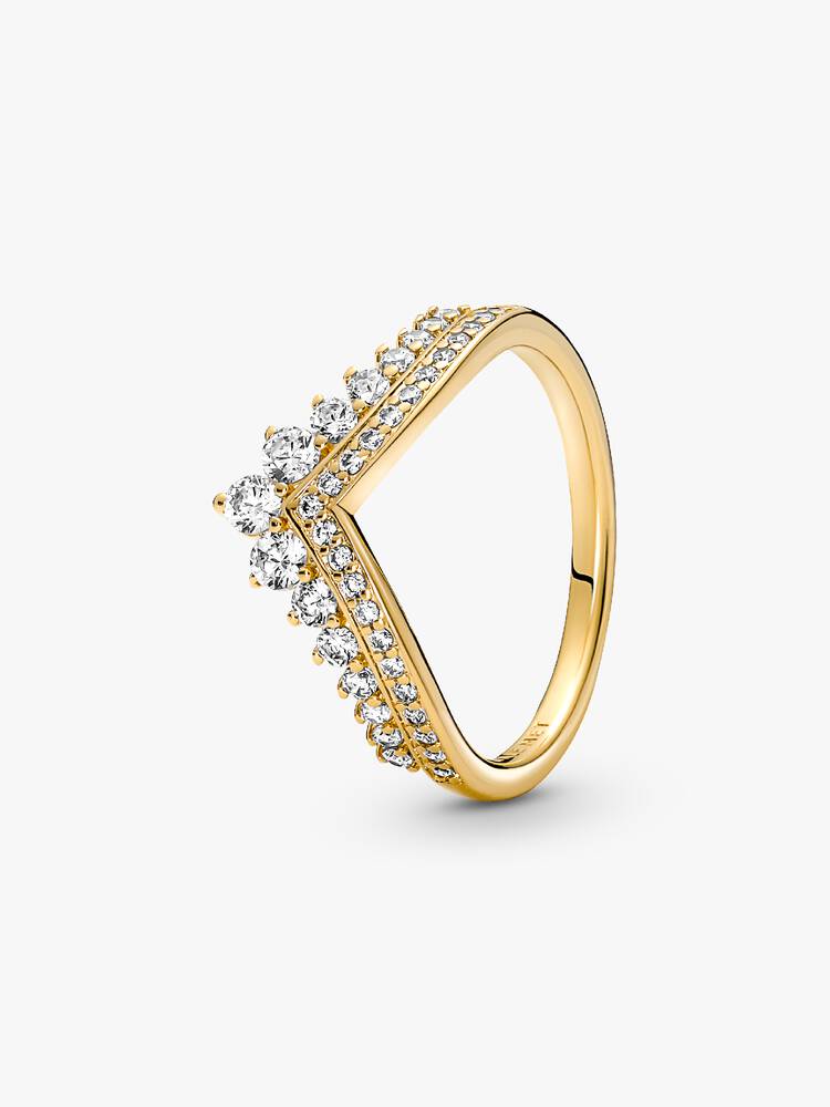 Anillo Corona Real Dorada