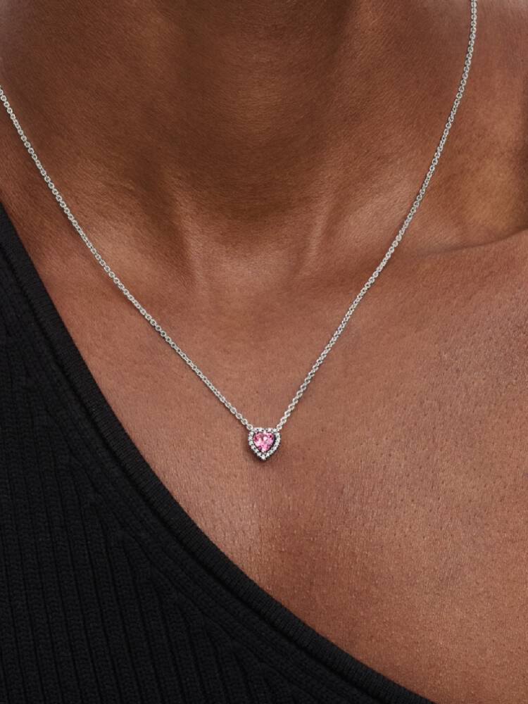 Collar Corazón Rosé