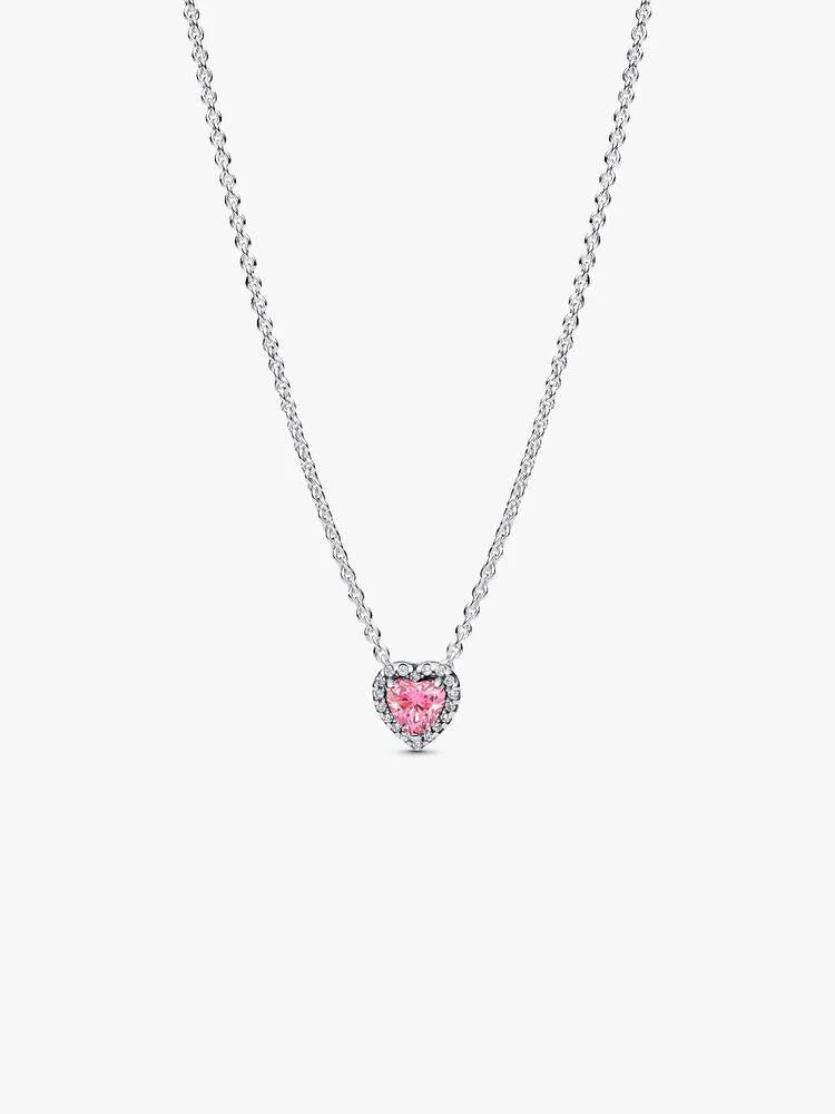 Collar Corazón Rosé