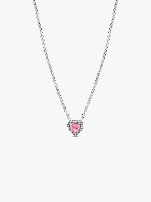 Collar Corazón Rosé