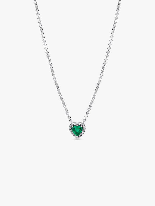 Collar Corazón Esmeralda