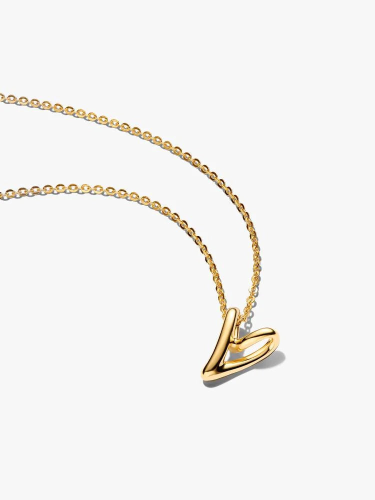 Collar Corazón Infinito Dorado