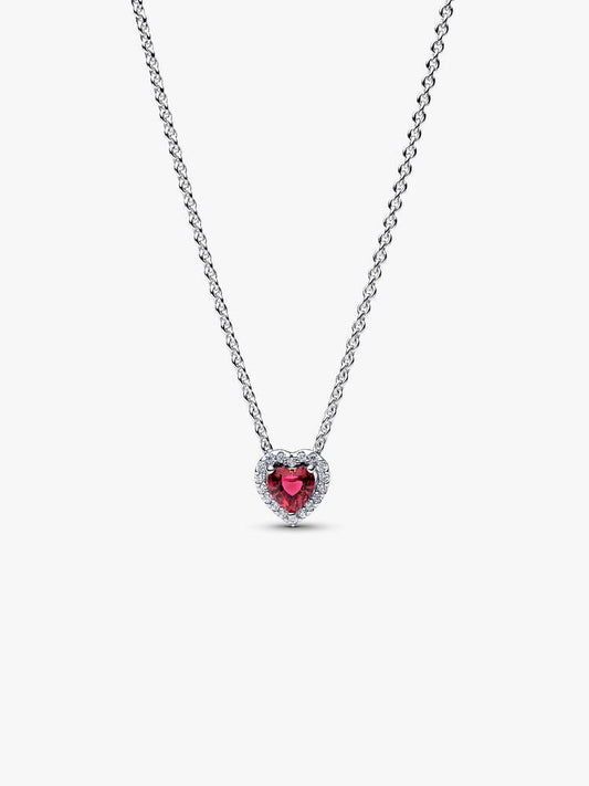 Collar Corazón Carmesí